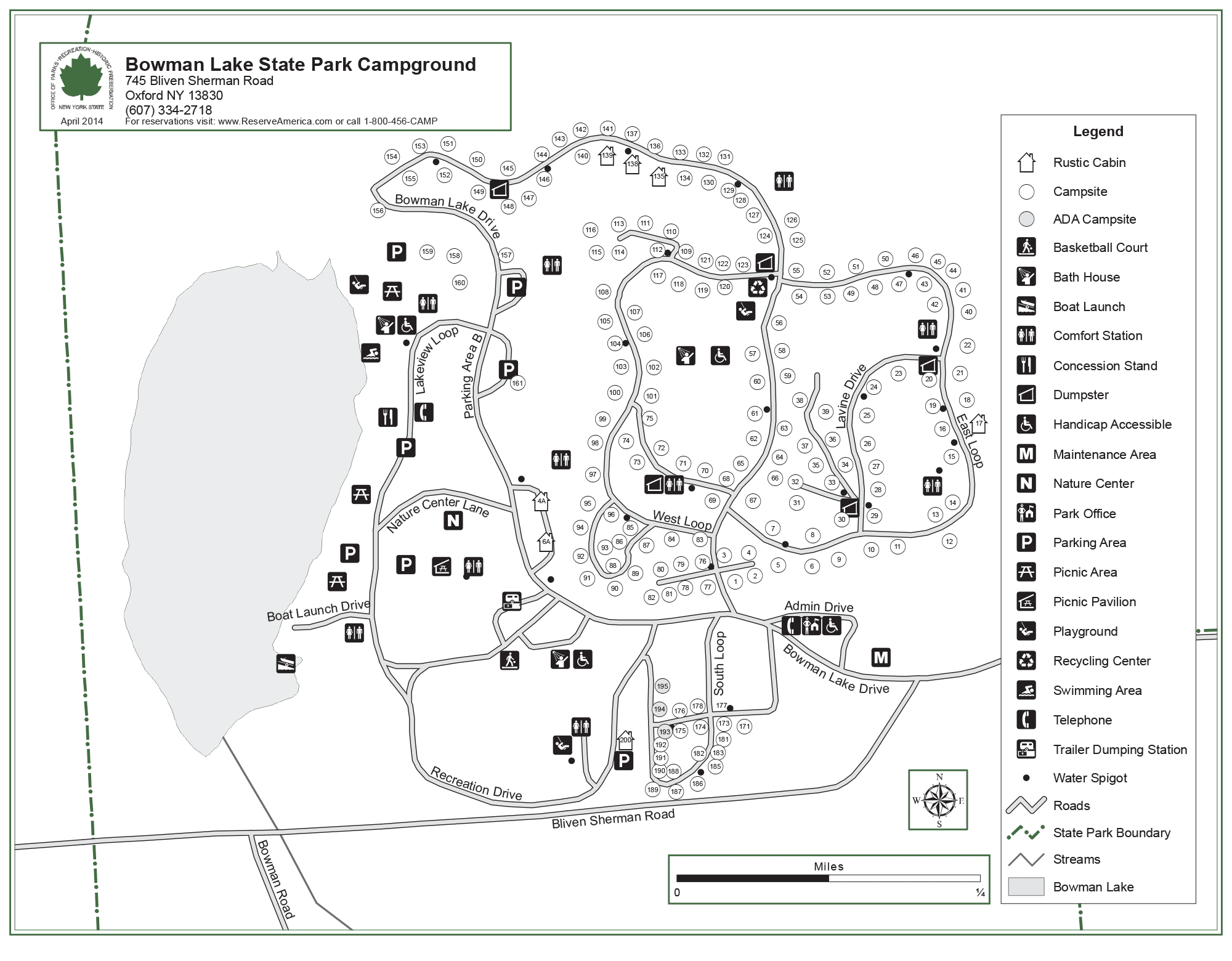 Bowman Lake State Park Campsite Photos